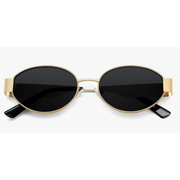 SOJOS Retro Oval Sunglasses for Women Trendy Classic Shades UV400 Protection - Picture 1 of 3